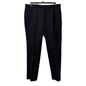 Lauren Ralph Lauren Dress Pants High Waist Navy Blue 40 x 29 (tag says 38 x 30)‎